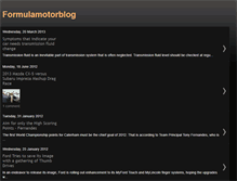 Tablet Screenshot of formulamotorblog.blogspot.com