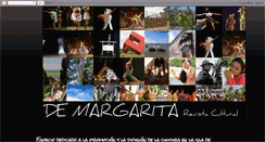 Desktop Screenshot of demargaritamagazine.blogspot.com