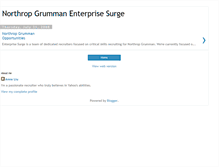 Tablet Screenshot of northropgrummanopportunities.blogspot.com