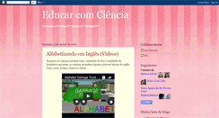 Desktop Screenshot of educarcomciencia.blogspot.com