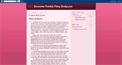 Desktop Screenshot of darmowe-polskie-filmy-erotyczne.blogspot.com