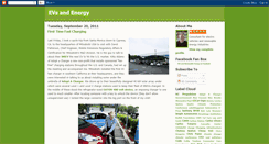 Desktop Screenshot of evsandenergy.blogspot.com