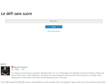 Tablet Screenshot of defi-sans-sucre.blogspot.com