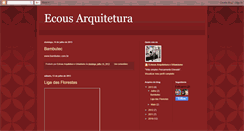 Desktop Screenshot of ecousarquitetura.blogspot.com