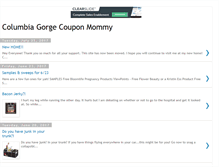 Tablet Screenshot of columbiagorgecouponmommy.blogspot.com
