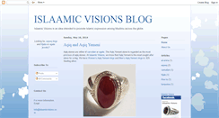 Desktop Screenshot of islaamicvisions.blogspot.com