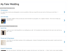 Tablet Screenshot of my-fake-wedding.blogspot.com