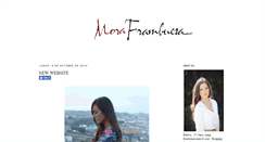 Desktop Screenshot of moraframbuesa.blogspot.com