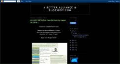 Desktop Screenshot of abetteralliance.blogspot.com