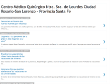 Tablet Screenshot of centromedicolourdessantafe.blogspot.com