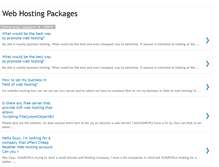 Tablet Screenshot of 4web-hosting-packages.blogspot.com