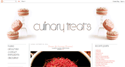 Desktop Screenshot of culinary-treats.blogspot.com