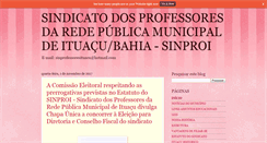 Desktop Screenshot of professoresituacu.blogspot.com