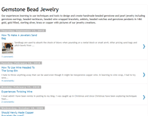 Tablet Screenshot of gemstonebeadjewelry.blogspot.com