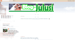 Desktop Screenshot of blogdojulusi.blogspot.com