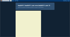 Desktop Screenshot of 911health.blogspot.com