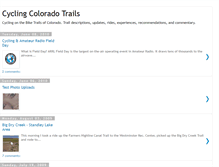 Tablet Screenshot of cyclingcolorado.blogspot.com