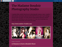 Tablet Screenshot of madame-boudoir.blogspot.com