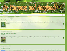 Tablet Screenshot of bystargooseandhanglands.blogspot.com