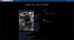 Desktop Screenshot of china-sex.blogspot.com