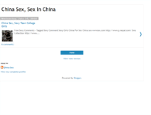 Tablet Screenshot of china-sex.blogspot.com