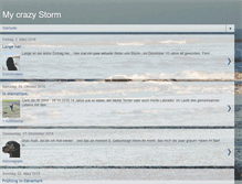 Tablet Screenshot of mycrazystorm.blogspot.com