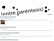 Tablet Screenshot of ntreparentesis.blogspot.com