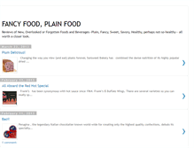 Tablet Screenshot of fancyfoodplainfood.blogspot.com