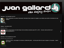 Tablet Screenshot of juangallardoesdjsupu.blogspot.com