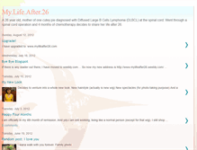 Tablet Screenshot of mylifeafter26.blogspot.com