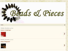 Tablet Screenshot of beads-and-pieces.blogspot.com