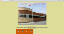 Desktop Screenshot of estaciondeautobusesdebejar.blogspot.com