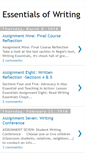 Mobile Screenshot of essentialsofwriting.blogspot.com