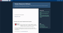 Desktop Screenshot of humanresources-software.blogspot.com