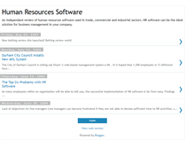 Tablet Screenshot of humanresources-software.blogspot.com