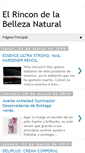 Mobile Screenshot of elrincondelabellezanatural.blogspot.com