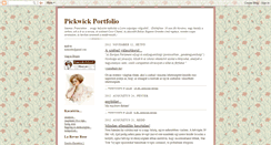 Desktop Screenshot of mademoiselle-pickwickportfolio.blogspot.com