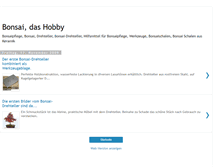 Tablet Screenshot of bonsaidrehteller.blogspot.com