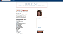 Desktop Screenshot of beadsnyarn.blogspot.com