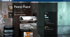 Desktop Screenshot of pascoplace.blogspot.com