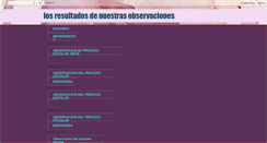 Desktop Screenshot of losresultaodenuestrasobservaciones.blogspot.com