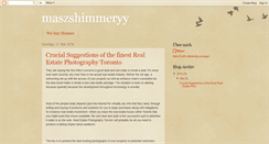 Desktop Screenshot of maszshimmeryy.blogspot.com