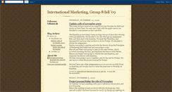 Desktop Screenshot of internationalmarketing09.blogspot.com