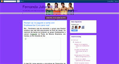 Desktop Screenshot of fernandajulianelli.blogspot.com