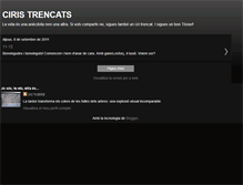 Tablet Screenshot of ciristrencats.blogspot.com