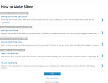 Tablet Screenshot of how-to-make-slime.blogspot.com