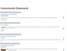 Tablet Screenshot of comunempresa.blogspot.com