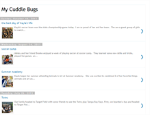 Tablet Screenshot of mycuddlebugs.blogspot.com