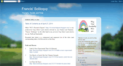 Desktop Screenshot of francissoliloquy.blogspot.com