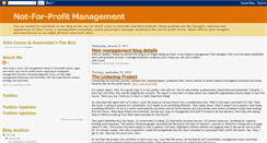 Desktop Screenshot of nfp-management.blogspot.com